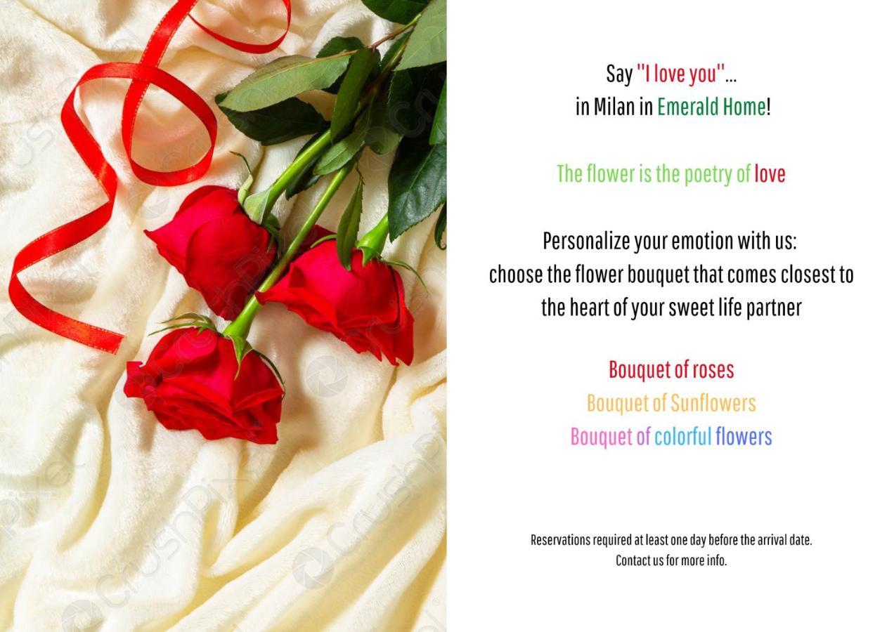 Milan Emerald Home "Wifi & Smart Lock" Bagian luar foto
